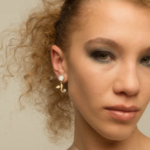 Load image into Gallery viewer, Flower Drop Earrings - READY TO SHIP
