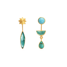 Load image into Gallery viewer, Detachable Victorian Drop Earrings - READY TO SHIP
