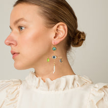 Load image into Gallery viewer, Eye Cross Drop Earrings - READY TO SHIP - READY TO SHIP
