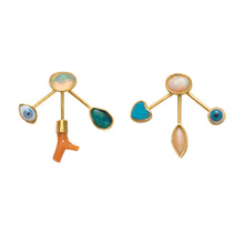 Load image into Gallery viewer, Eye Ear Jacket Earrings - READY TO SHIP
