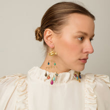 Load image into Gallery viewer, Eye Peeper and Bird Drop Earrings - READY TO SHIP
