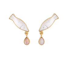 Load image into Gallery viewer, Fish Charm Earrings - READY TO SHIP
