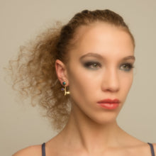 Load image into Gallery viewer, Flower Drop Earrings - READY TO SHIP
