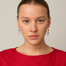Load image into Gallery viewer, Hand Hook Earrings With Bracelet - READY TO SHIP
