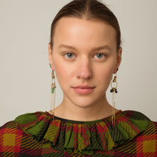 Load image into Gallery viewer, Hand Multi Charm Drop Earrings - READY TO SHIP
