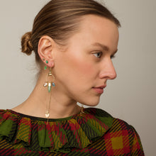 Load image into Gallery viewer, Hand Multi Charm Drop Earrings - READY TO SHIP
