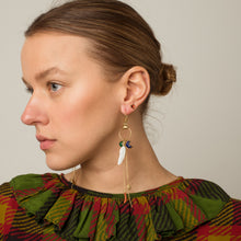 Load image into Gallery viewer, Hand Multi Charm Drop Earrings - READY TO SHIP
