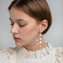 Load image into Gallery viewer, Layered With Victorian Drop Earrings - READY TO SHIP
