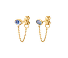 Load image into Gallery viewer, Mismatched Chain Stud Earrings - READY TO SHIP
