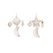 Load image into Gallery viewer, Moon Drop Earrings
