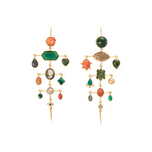 Load image into Gallery viewer, Multilayer Balance Victorian Drop Earrings - READY TO SHIP
