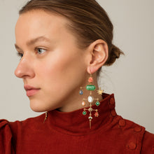Load image into Gallery viewer, Multilayer Balance Victorian Drop Earrings - READY TO SHIP
