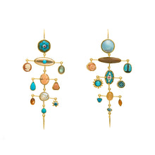 Load image into Gallery viewer, Multilayer Balance Victorian Drop Earrings - READY TO SHIP

