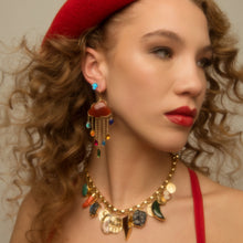 Load image into Gallery viewer, Chunky Charm Necklace - READY TO SHIP
