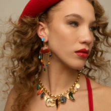 Load image into Gallery viewer, Rainbow Cloud Earrings - READY TO SHIP
