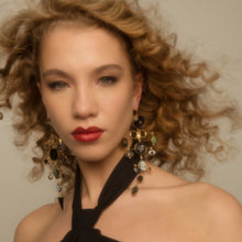 Load image into Gallery viewer, Serpent Multilayer Balance Drop Earrings - READY TO SHIP
