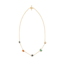 Load image into Gallery viewer, Five Mini Charm Necklace
