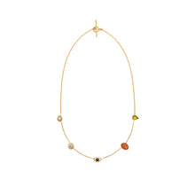 Load image into Gallery viewer, Five Mini Charm Necklace - READY TO SHIP
