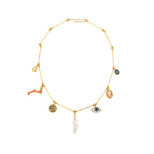 Load image into Gallery viewer, Seven Wire Charm Necklace - READY TO SHIP
