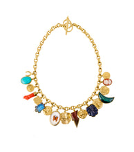 Load image into Gallery viewer, Chunky Charm Necklace - READY TO SHIP
