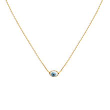 Load image into Gallery viewer, Blue Eye Necklace - READY TO SHIP
