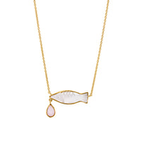 Load image into Gallery viewer, Fish Charm Necklace
