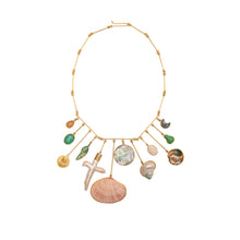 Load image into Gallery viewer, Wire Charm Drop Necklace - READY TO SHIP
